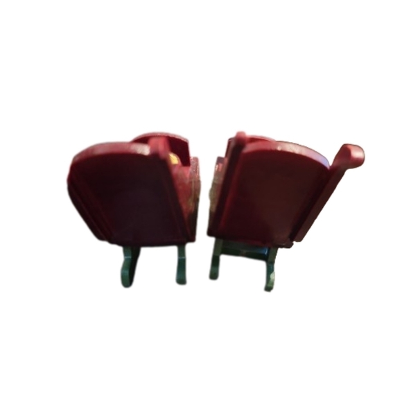 Colonial Candle Christmas Wooden Sled Candle Holders Vintage - Set Of 2 - Picture 5 of 8